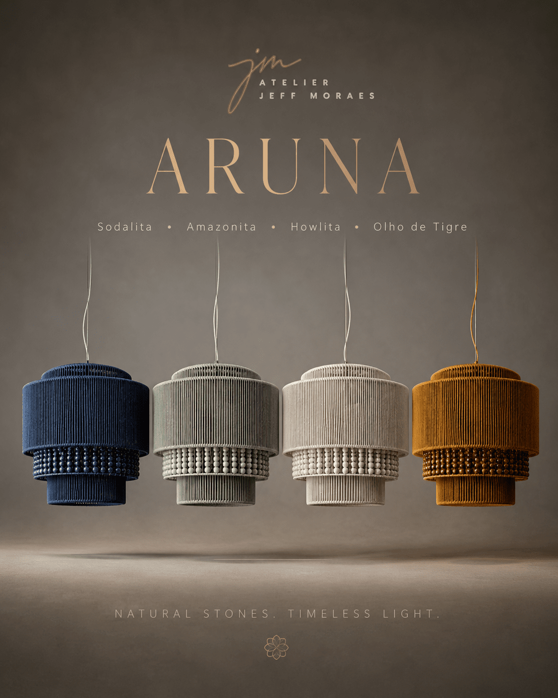luminária pendente aruna — coleção arcana luminária pendente aruna — coleção arcana